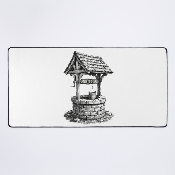 Item preview, Water well - Bold Line Realism designed and sold by Minimalisticaly.