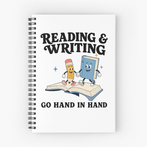 Item preview, Reading Teacher Literacy Reading and Writing Go Hand in Hand designed and sold by FreshVibe Prints.