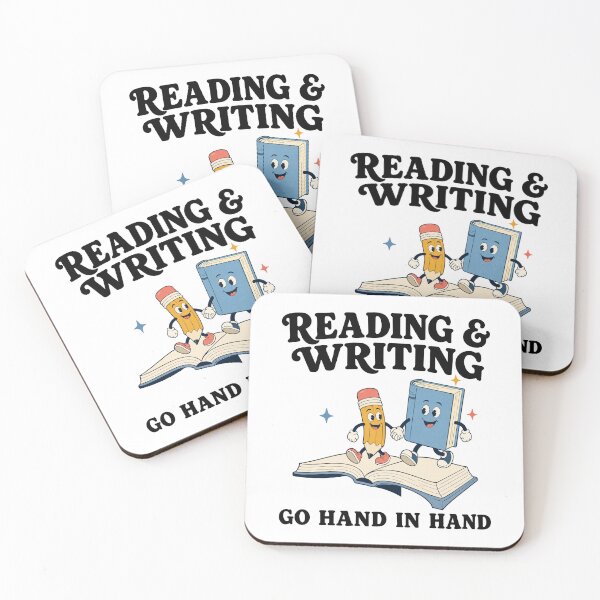 Item preview, Reading Teacher Literacy Reading and Writing Go Hand in Hand designed and sold by FreshVibe Prints.