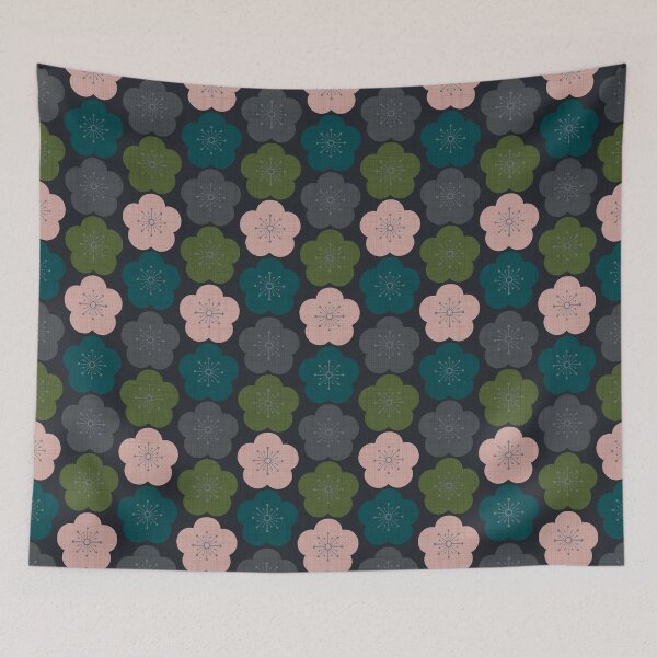 Item preview, IRODORI UME - Dark - Wa designed and sold by Ama Zuan.