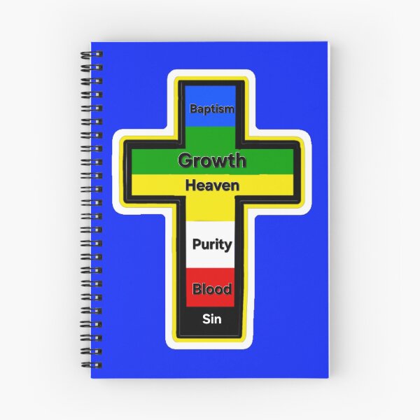 Item preview, the wordless cross telling salvation through colors designed and sold by gracehopelove.