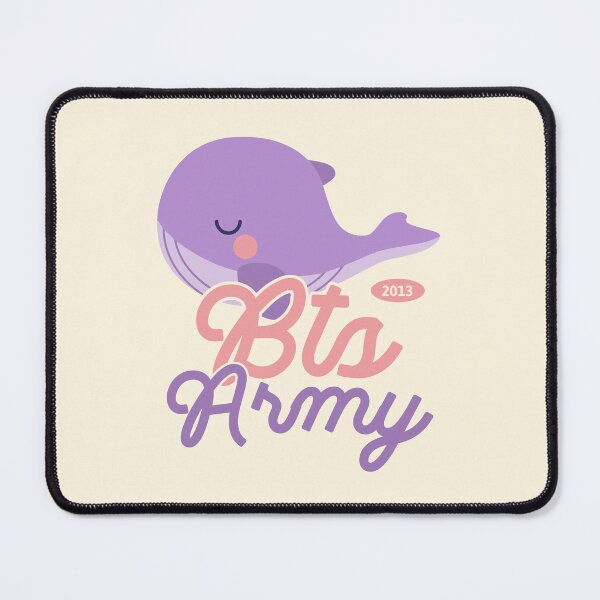 Item preview, BTS army pastel whale designed and sold by Morcawork.