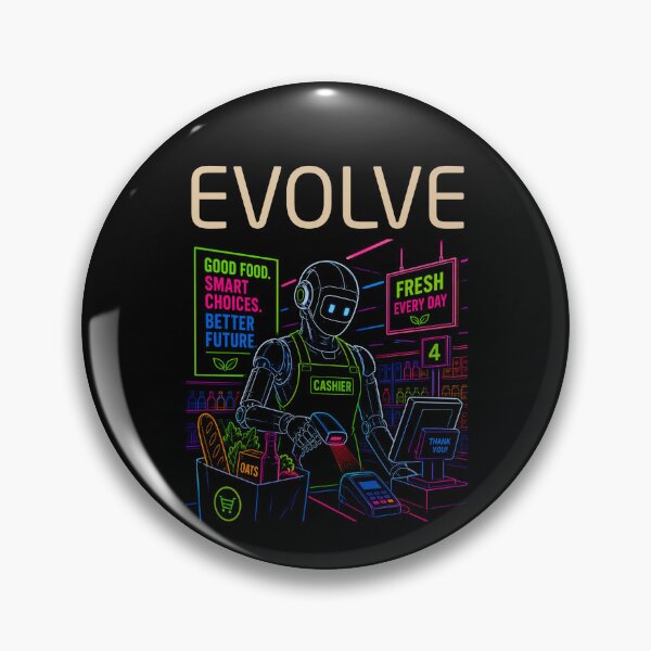 Item preview, Robot Evolution T-Shirt | Future of AI & Human Innovation designed and sold by TEEJAMBOREE.