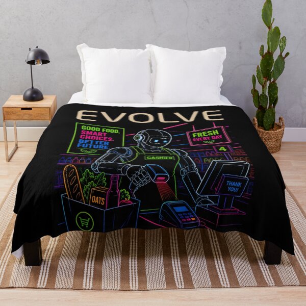 Item preview, Robot Evolution T-Shirt | Future of AI & Human Innovation designed and sold by TEEJAMBOREE.