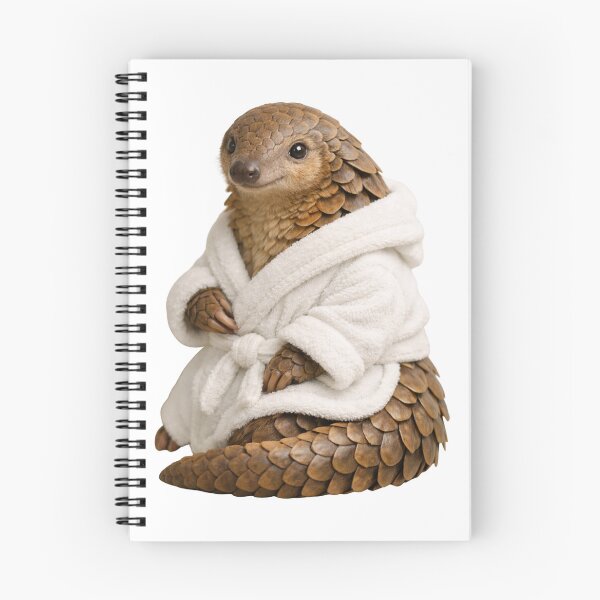 Item preview, Snug Bathrobe Tree Pangolin designed and sold by Sillytoe.