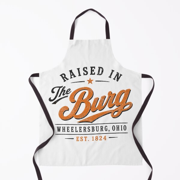 Item preview, Raised in The Burg | Wheelersburg Ohio | Vintage Hometown Pride Retro Design designed and sold by Rewind Society.