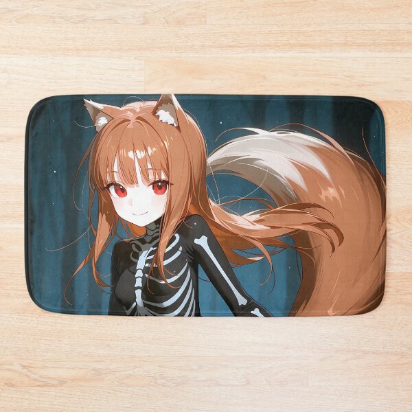 Aperçu de l'œuvre Holo Spice And Wolf Costume de squelette d'Halloween Forêt au clair de lune créée et vendue par reinazenka.