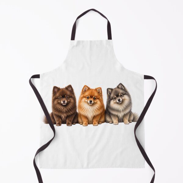 Item preview, Three Little Hearts Pomeranian Puppies designed and sold by SabraDD.