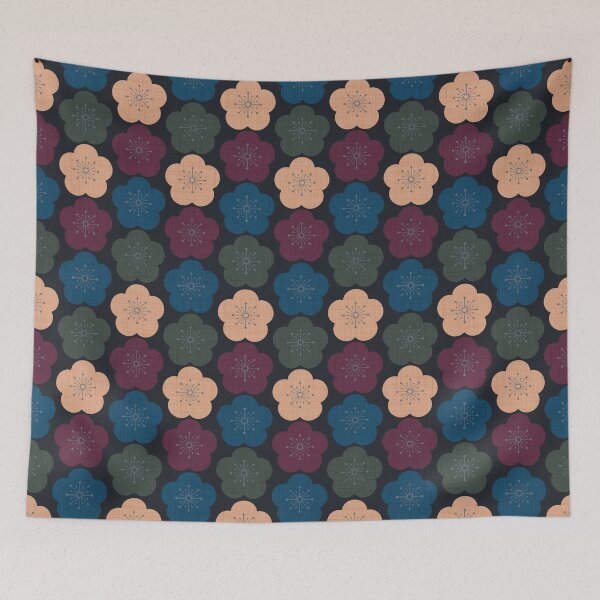 Item preview, IRODORI UME - Dark - Kagaribi designed and sold by Ama Zuan.