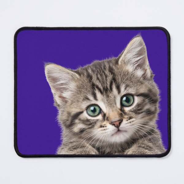 Item preview, Cute Kitten Green Eyes Fluffy Tabby Cat designed and sold by Innova_Creations.