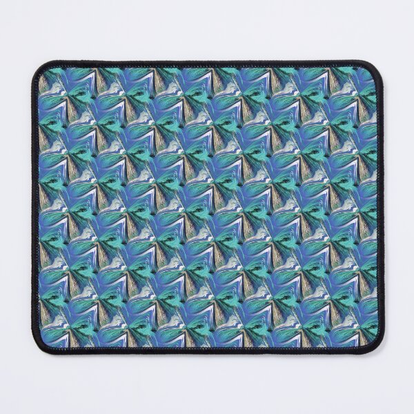 Item preview, Colorful Retro Marble Butterflies in Blue and Aqua designed and sold by Artistestella.