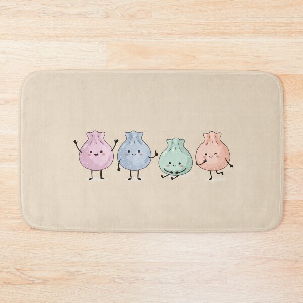 Item preview, Pastel Kawaii Dim Sum Bun Squad – Cute Bao Friends designed and sold by EmeraldeaArt.