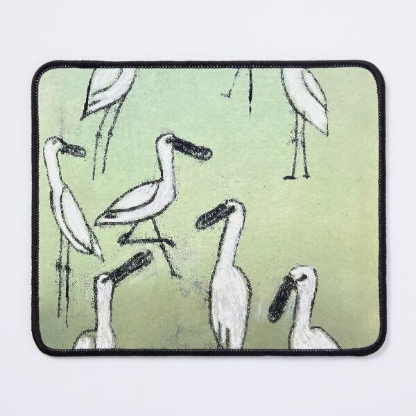 Item preview, White Wading Birds designed and sold by FeatherTaleInk.