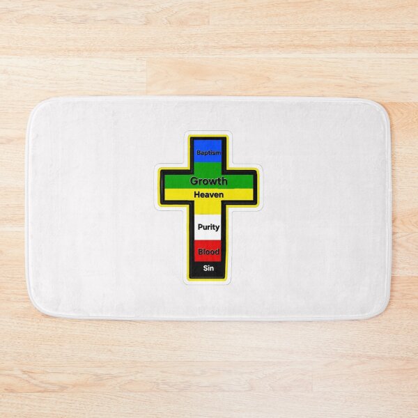 Item preview, the wordless cross telling salvation through colors designed and sold by gracehopelove.