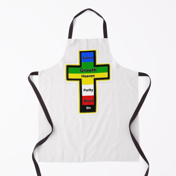 Item preview, the wordless cross telling salvation through colors designed and sold by gracehopelove.