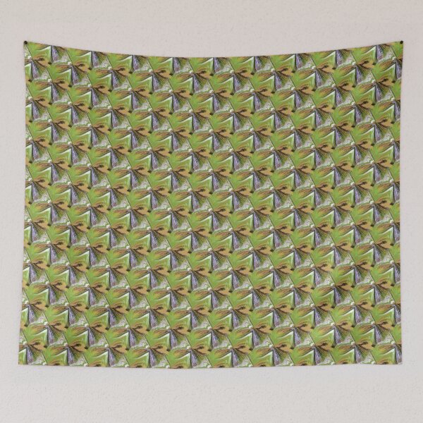 Item preview, Colorful Retro Marble Butterflies in Green and Brown designed and sold by Artistestella.