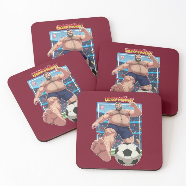 Item preview, Spanish bear football soccer designed and sold by MaxxFergus.