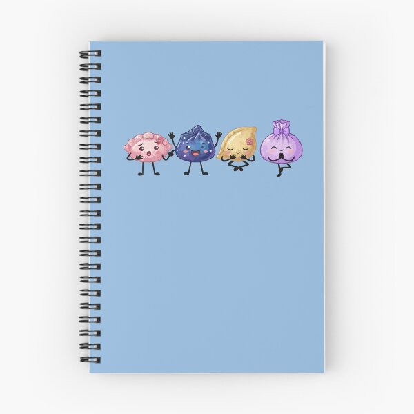 Item preview, Kawaii Dim Sum Dumpling Squad – Colorful Asian Food Characters designed and sold by EmeraldeaArt.