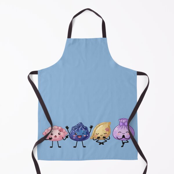 Item preview, Kawaii Dim Sum Dumpling Squad – Colorful Asian Food Characters designed and sold by EmeraldeaArt.