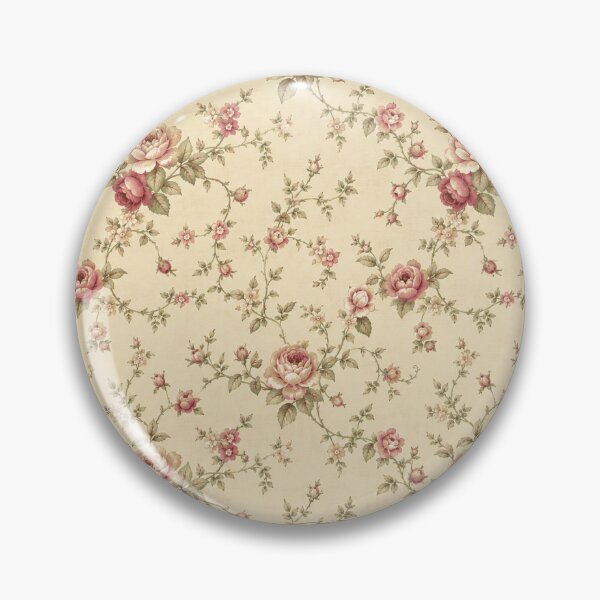 Item preview, Vintage Rose Floral Pattern designed and sold by PureVintageLove.