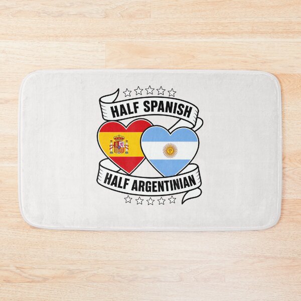 Item preview, Spanish Argentinian Half Spain Argentina Espana Argentina designed and sold by Apparel-Vortex.