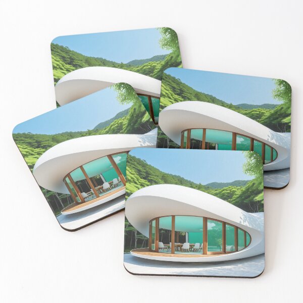 Item preview, Korea Modern Hanok  - Traditional Heritage Meets Modern Zen designed and sold by CuteSlothWorld.
