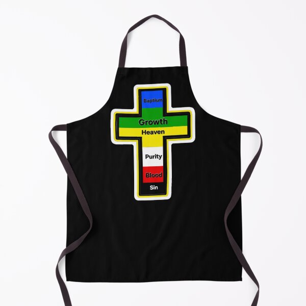 Item preview, the wordless cross telling salvation through colors designed and sold by gracehopelove.