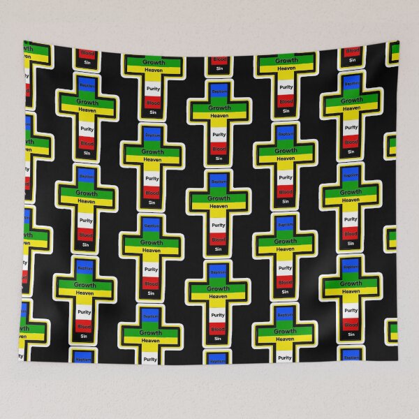 Item preview, the wordless cross telling salvation through colors designed and sold by gracehopelove.