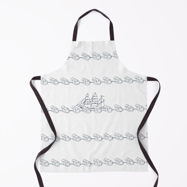 Item preview, Ocean Waves and Tall Ship designed and sold by Mushroom-Lad.