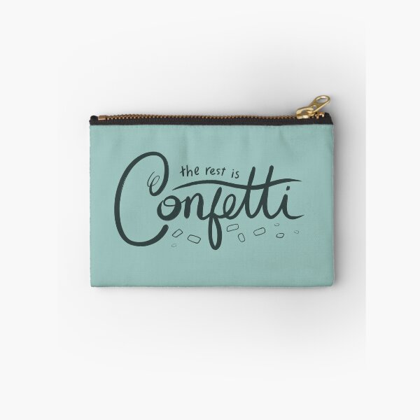 Item preview, The Rest is Confetti Hill House Quote Dark designed and sold by DesignedByCece.
