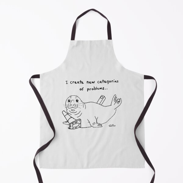 Item preview, Neil the Seal-  I create new categories of problems.. designed and sold by Rob Price.