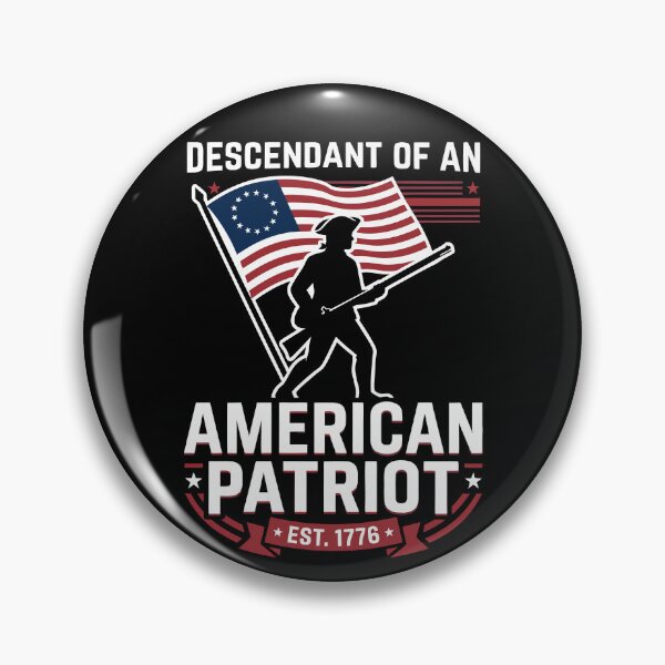 Item preview, Descendant Of A Patriot 4th of July American Revolution Gear designed and sold by DynamicDesign.