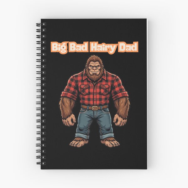 Item preview, Big Daddy Bigfoot - Cryptidcore Fatherhood as a Big Hairy Man designed and sold by Spank My Yeti.
