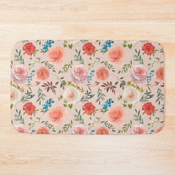 Item preview, Letter T Vintage Florals designed and sold by WildAliceArt.