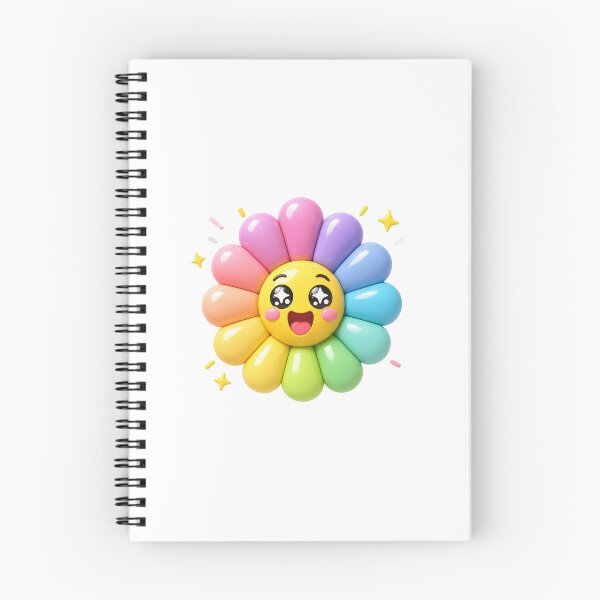 Item preview, Excited Bloom – Cute Excited Flower designed and sold by VIBESPLACE.