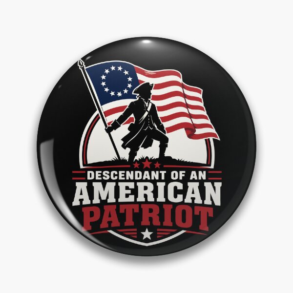 Item preview, Descendant Of A Patriot 4th of July American Revolution Gear designed and sold by DynamicDesign.