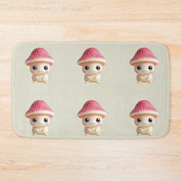 Item preview, Tiny Red Mushroom Spirit Wax Figure Art Toy designed and sold by CuteSlothWorld.