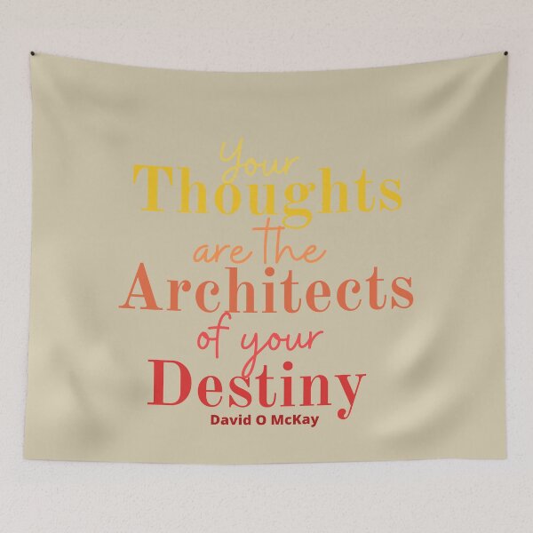 Item preview, Your thoughts are the architects of you destiny designed and sold by Heather Walton.