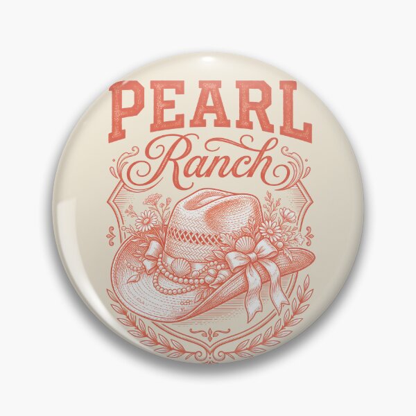 Item preview, Pearl Ranch – Coastal Cowgirl Cowboy Hat Design designed and sold by Sea Gem.