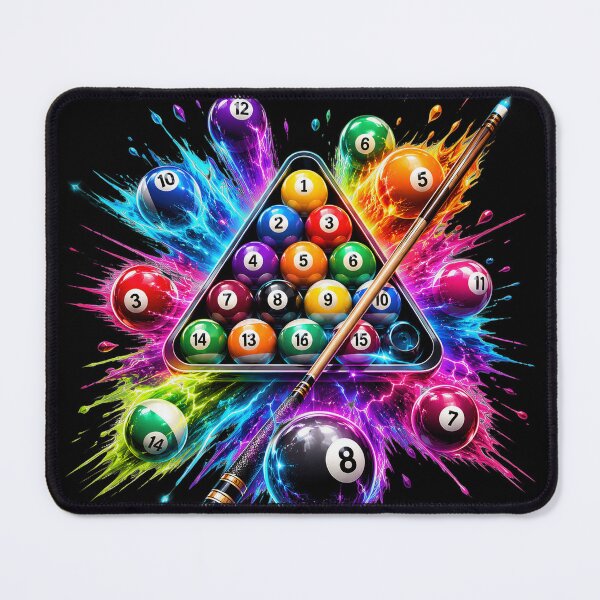 Item preview, Billiards Break Splash designed and sold by syotos-ai.
