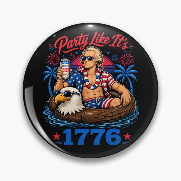 Item preview, Party Like It's 1776 Alexander Hamilton Funny 4th Of July Gear designed and sold by DynamicDesign.