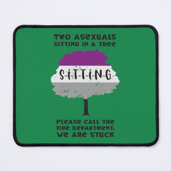 Item preview, Two Asexuals Sitting in a Tree designed and sold by Karen's Creations.
