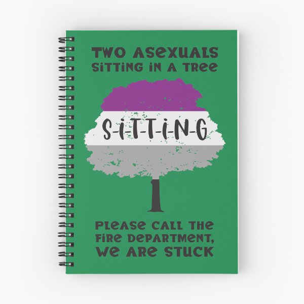 Item preview, Two Asexuals Sitting in a Tree designed and sold by Karen's Creations.