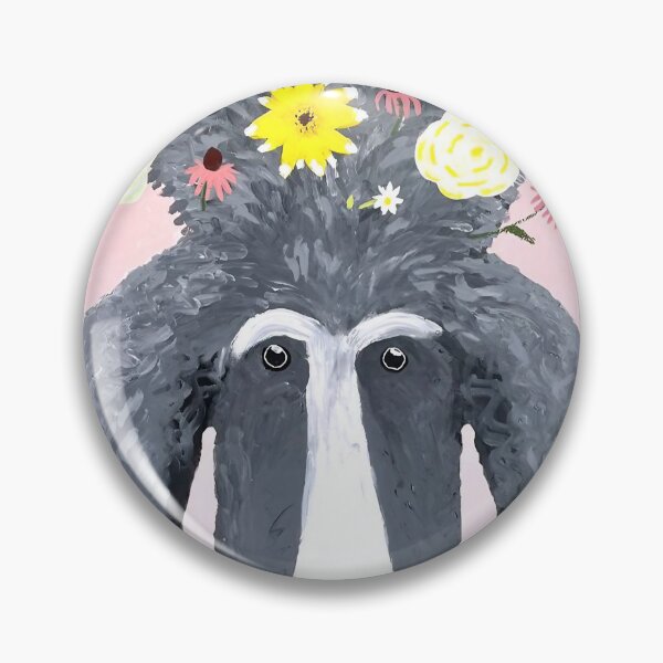 Item preview, Flower Crown Dog designed and sold by FeatherTaleInk.