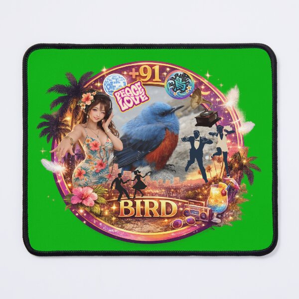 Item preview, +91BIRD BOB Logo: Retro Hollywood LA Tribute Entertainment Edition designed and sold by Plus91BIRD.