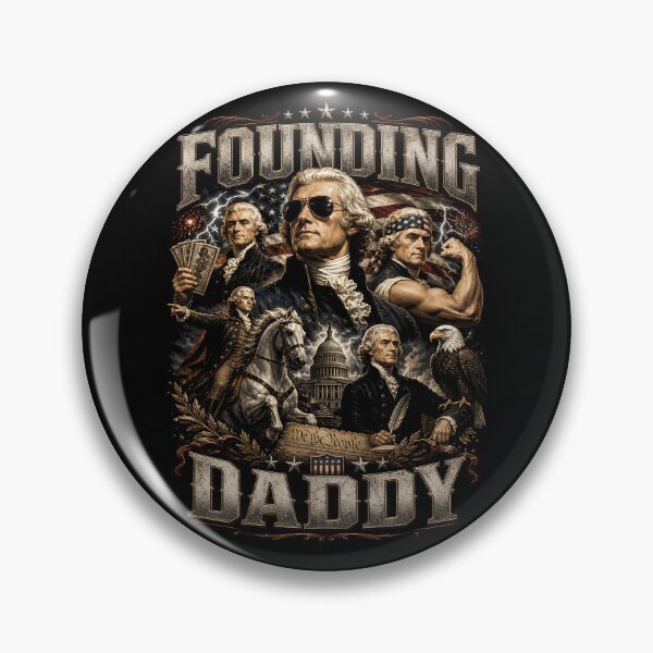 Item preview, Founding Daddy Thomas Jefferson 4th Of July Gear designed and sold by DynamicDesign.