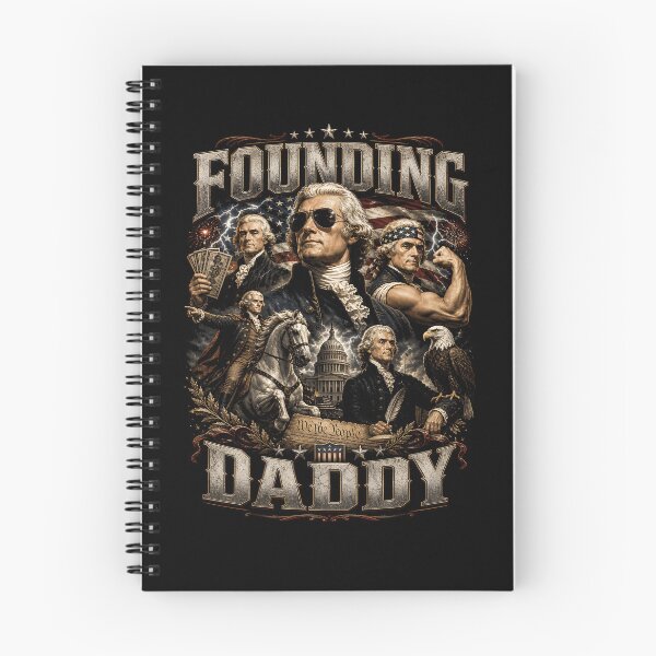 Item preview, Founding Daddy Thomas Jefferson 4th Of July Gear designed and sold by DynamicDesign.