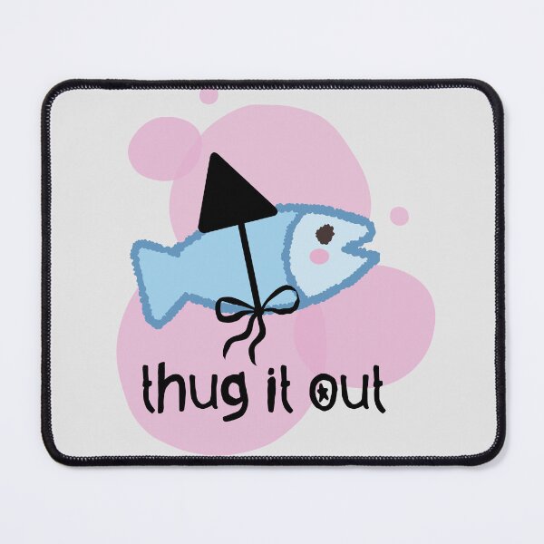 Item preview, Cute Little Fish Big Shark Fin Thug It Out designed and sold by TackyTime.