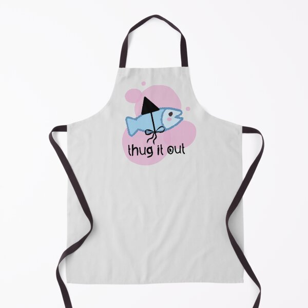 Item preview, Cute Little Fish Big Shark Fin Thug It Out designed and sold by TackyTime.