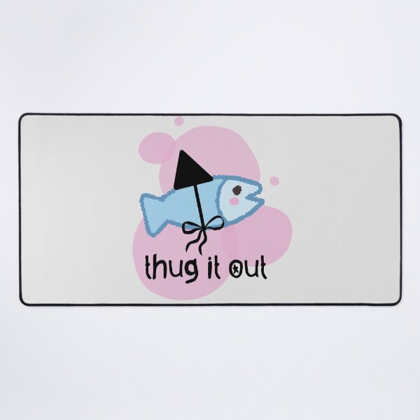 Item preview, Cute Little Fish Big Shark Fin Thug It Out designed and sold by TackyTime.